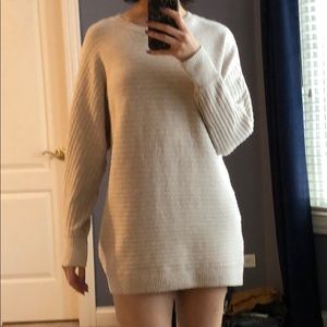 Cream Sweater Dress
